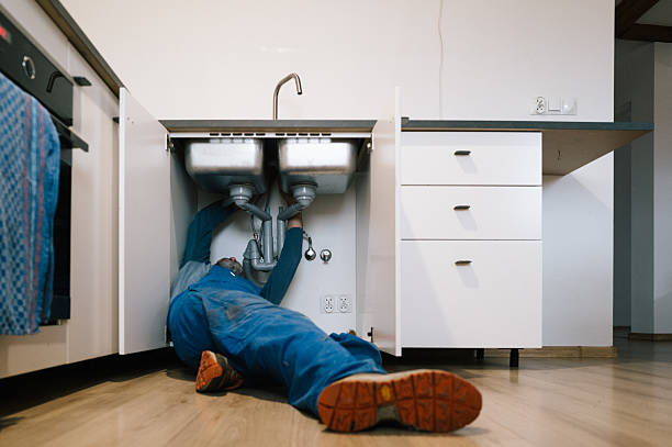 Professional Plumbing technician working in Cherryville, PA